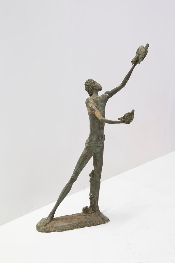 R. Gentili - Stucco statue