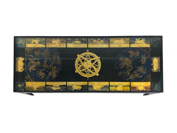 Guglielmus Blaeuni - Coffee Table Scagliola Polychromy by Guglielmus Blaeuni,