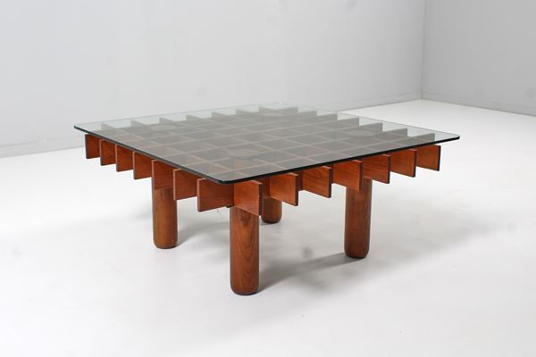 Gianfranco Frattini - Coffee table modello "Kyoto" progettato da Gianfranco Frattini x Knoll.