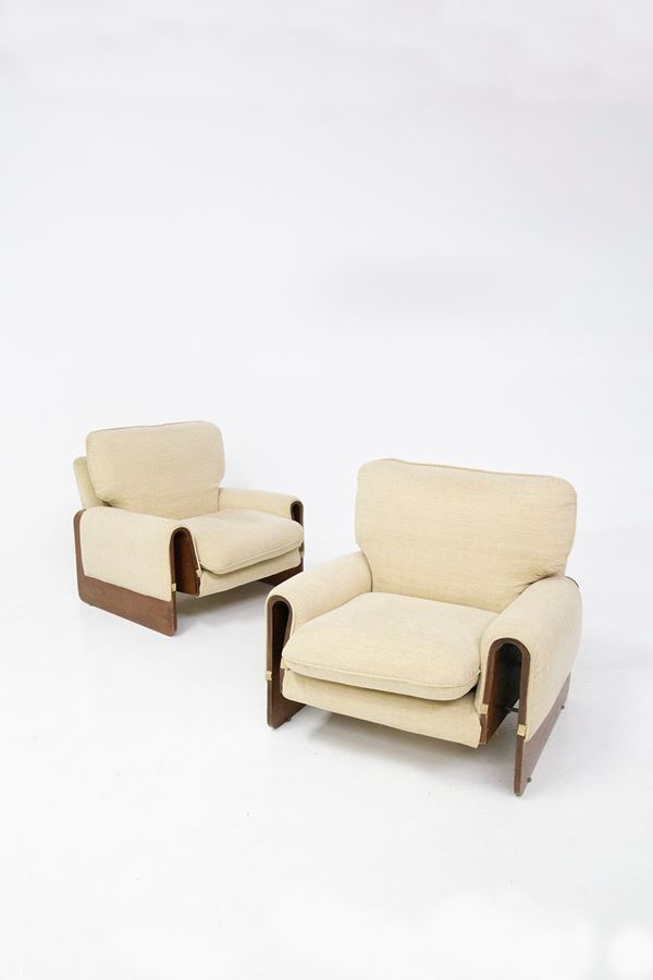 Ferdinando Buzzi - Poltrone mod Tiffany per Brunati