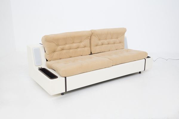 Cesare Leonardi - Space Age illuminated sofa attributed to Cesare Leonardi
