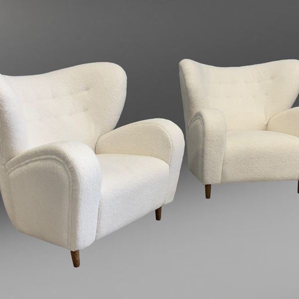 Coppia di poltrone scandinave
