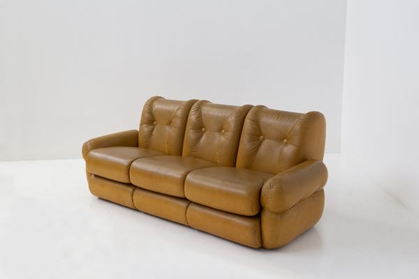 Adriano Piazzesi - Leather sofa Adriano Piazzesi