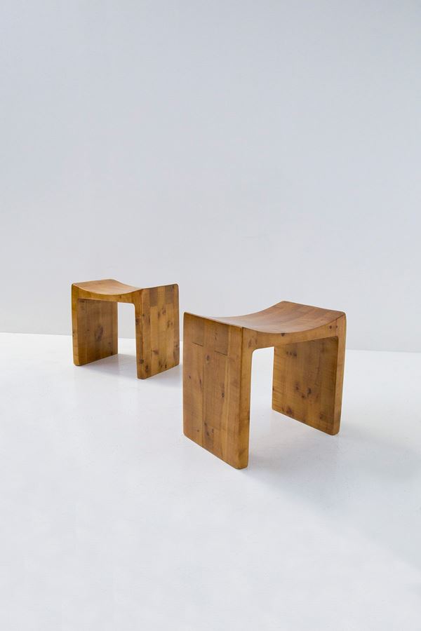 Giuseppe Rivadossi - Giuseppe Rivasossi pair of bench