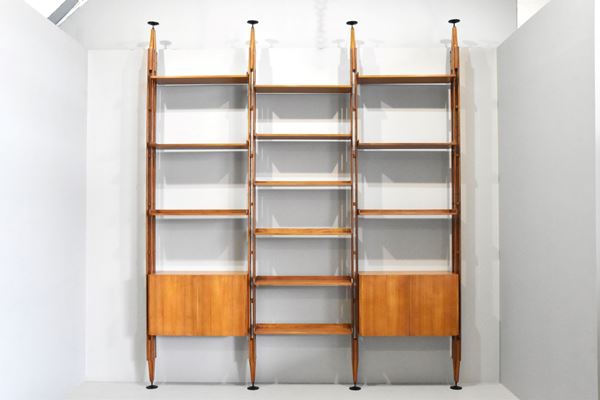 Franco Albini - Libreria disegnata da Franco Albini per Poggi