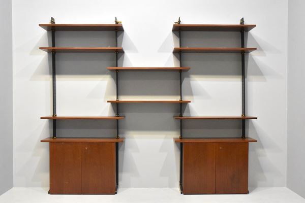 Ignazio Gardella - Earth and sky bookcase by Ignazio Gardella for Azucena