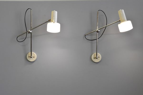 Gino Sarfatti - Wall sconce by Gino Sarfatti for Arteluce with label
