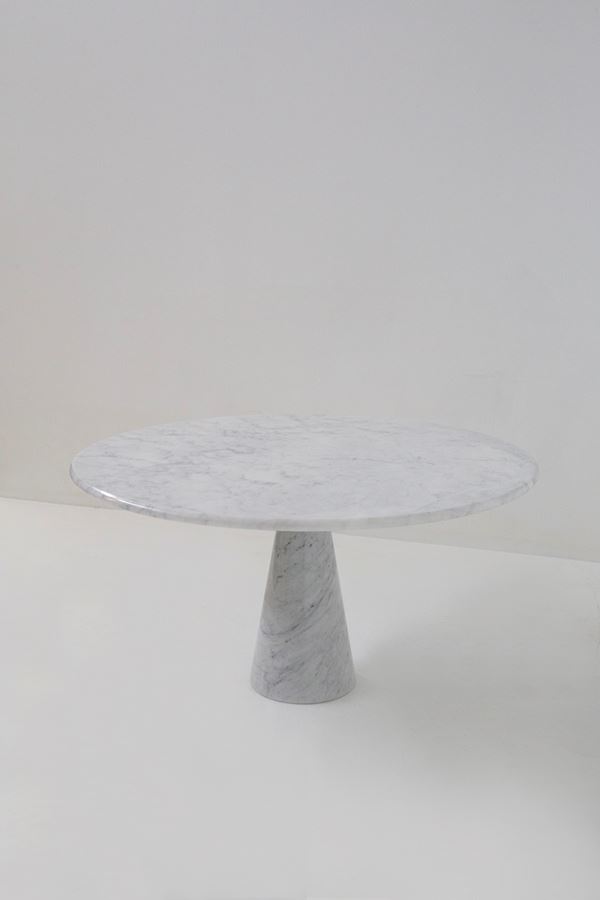Angelo Mangiarotti - Angelo Mangiarotti Marble Table for Skipper, Original Label