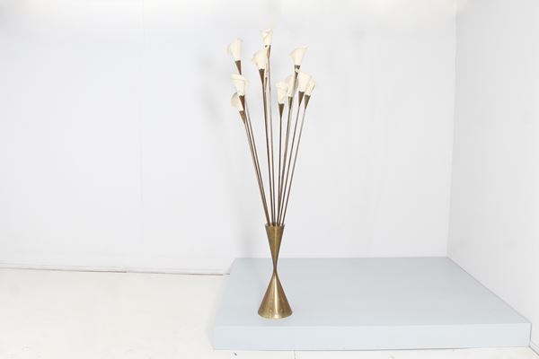 Angelo Lelii - Piantana mod. "Calla" di Angelo Lelii per Arredoluce Monza