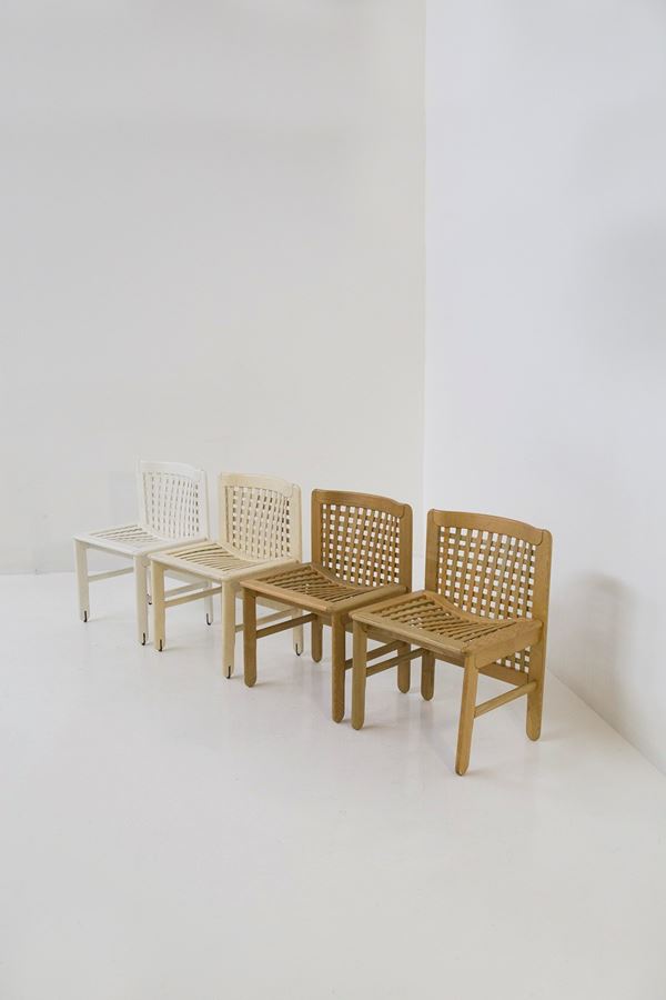 Titina Ammannati,Giampiero Vitelli - Set di Quattro sedie