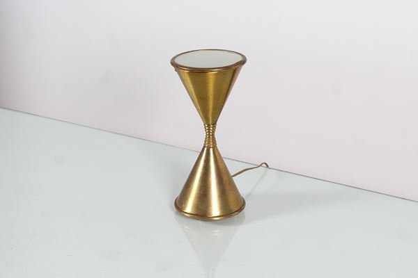 Lampada da tavolo modello “clessidra” produzione Arredoluce