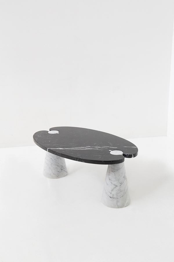 Angelo Mangiarotti - Angelo Mangiarotti Marble coffee table for Skipper
