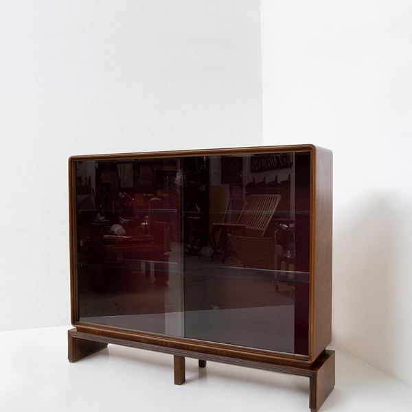 Paolo Buffa - Paolo Buffa Rare Bookcase with shelves