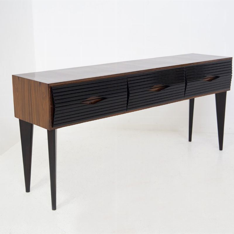 Madia italiana con cassetti in legno