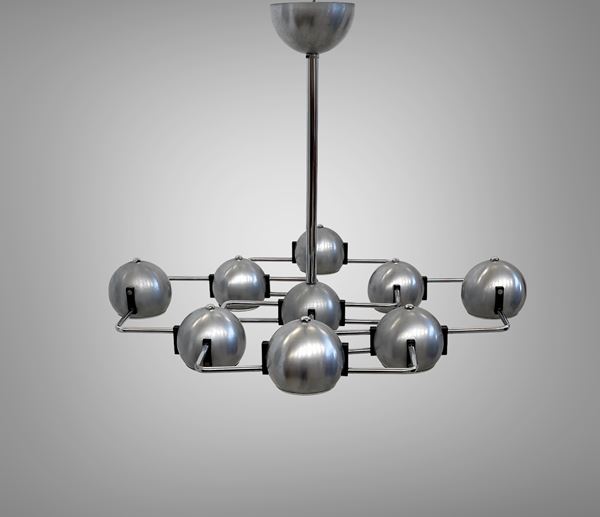 Reggiani (attr.) Chandelier