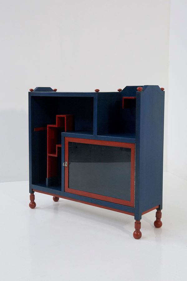 Luigi Colombo Fill&#236;a - Fillìa Luigi Colombo Attr. rara credenza italiana futurista
