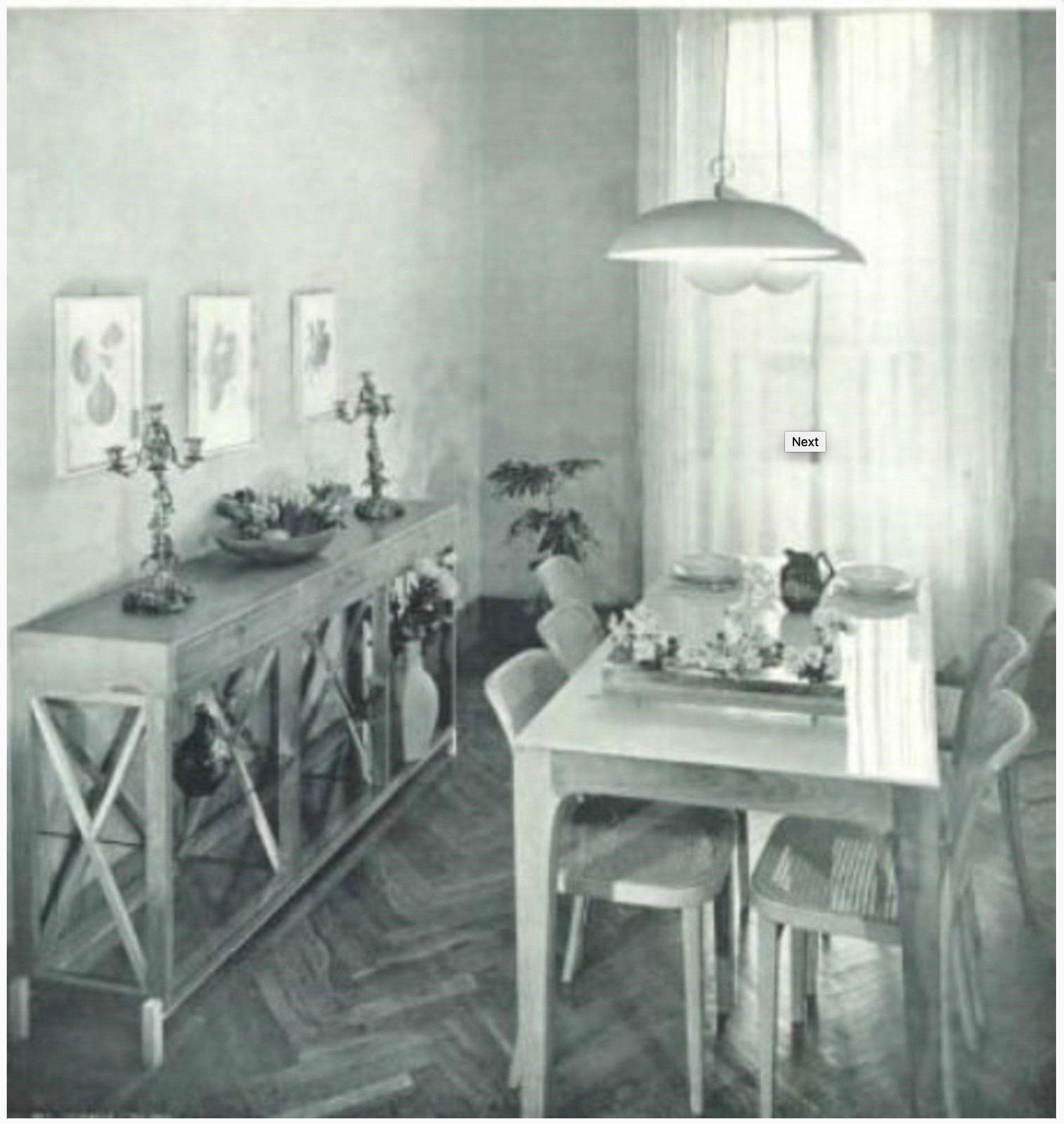 Credenza console, pubblicata