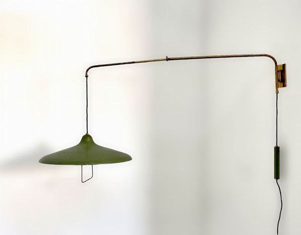 Stilnovo (attr.) Extendable wall lamp