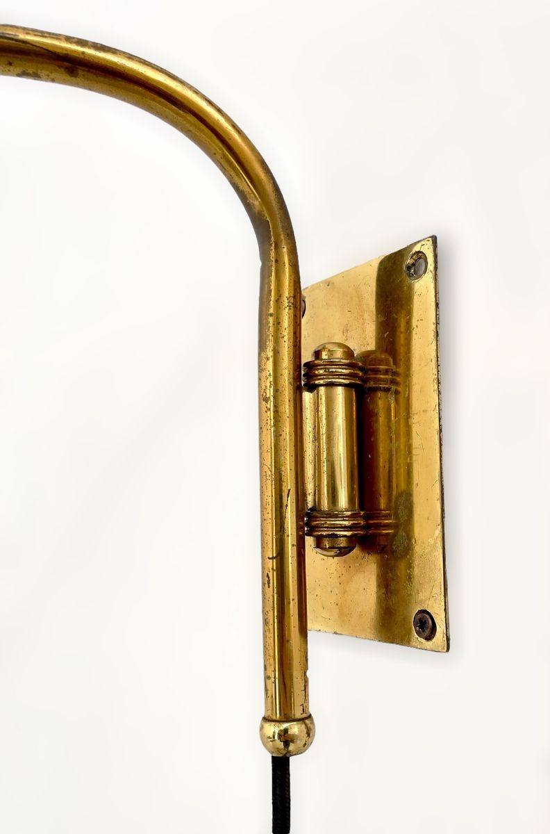 Stilnovo (attr.) Lampada da parete allungabile