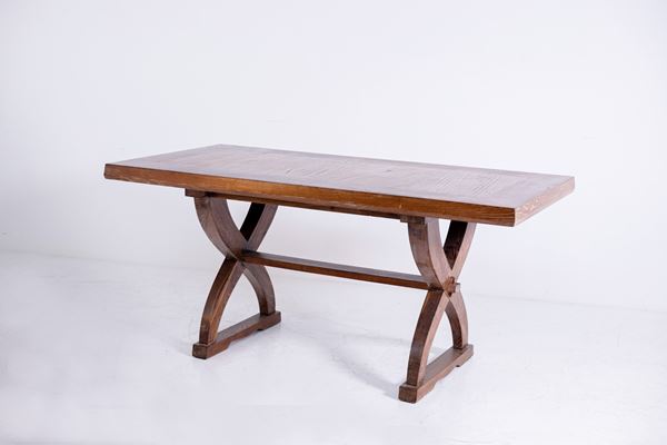 Tomaso Buzzi - Tomaso Buzzi Rare Rustic Table with Certified