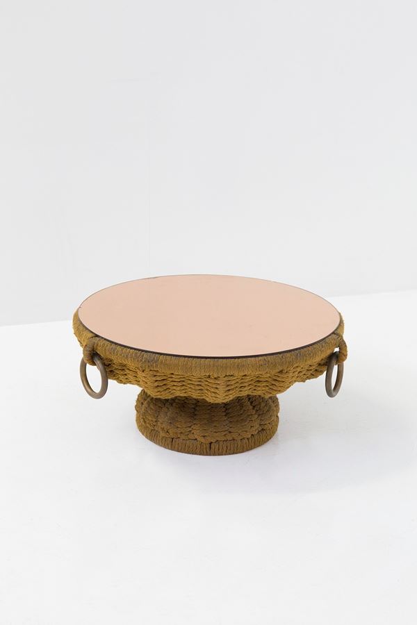 Marzio Cecchi - Coffee Table in Rope