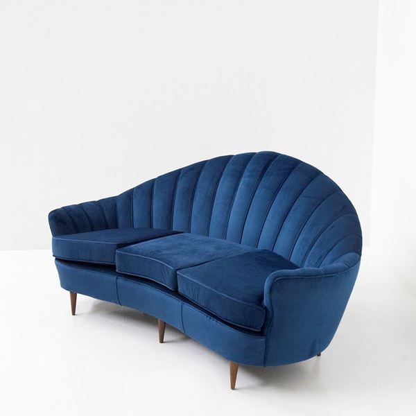 Guglielmo Ulrich - Guglielmo Ulrich Seashell sofa Attr.