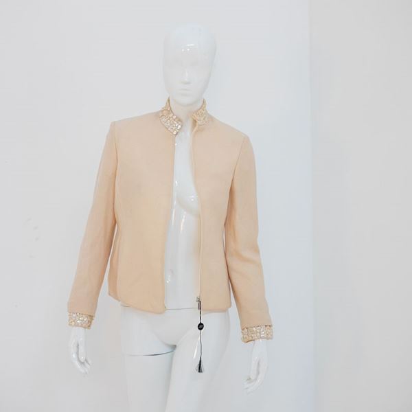 Gianni  Versace - Gianni Versace Blazer in Wool and Nacre