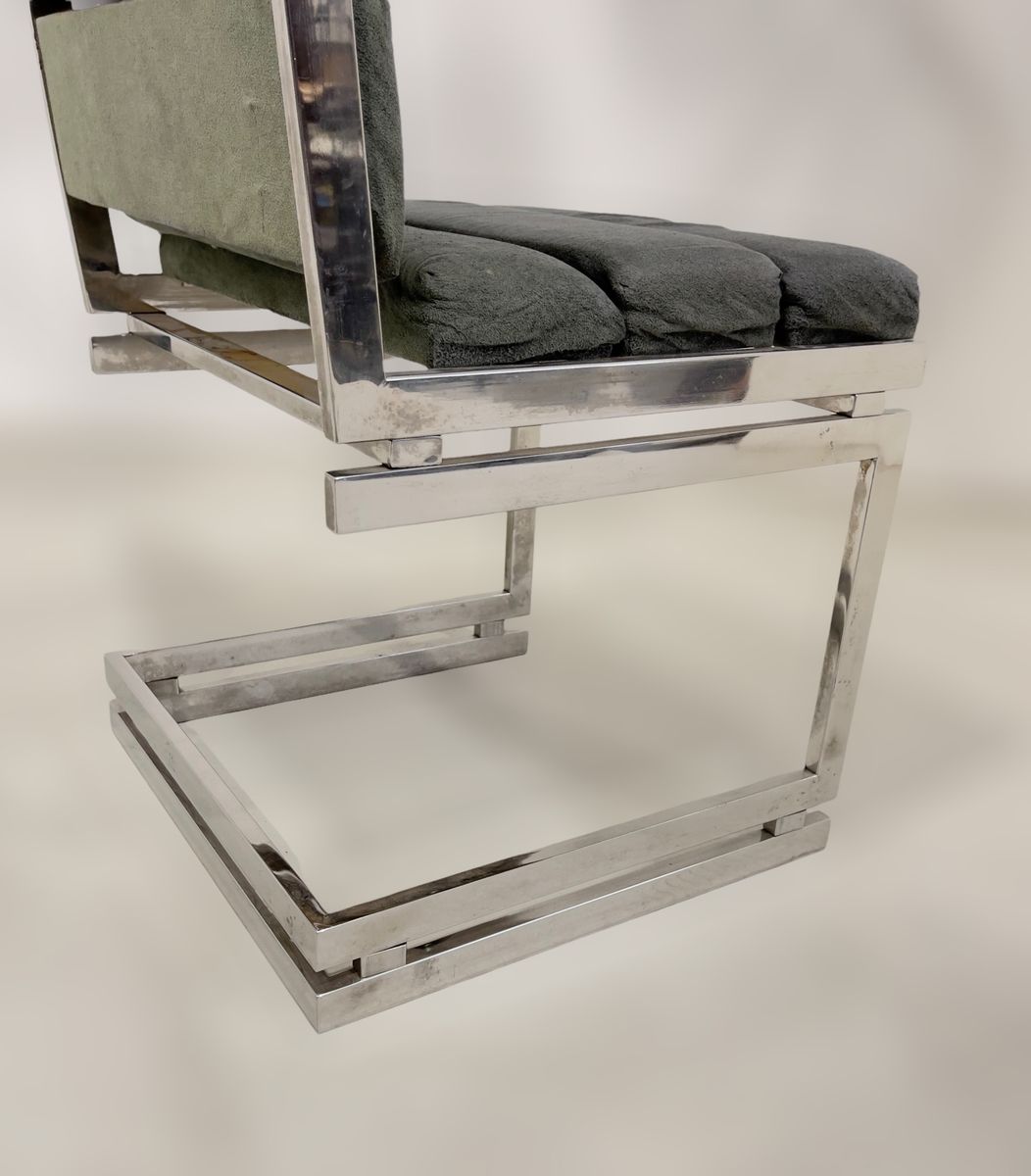 Romeo Rega Chairs Doghe Model, Set Of 6, 1970s
