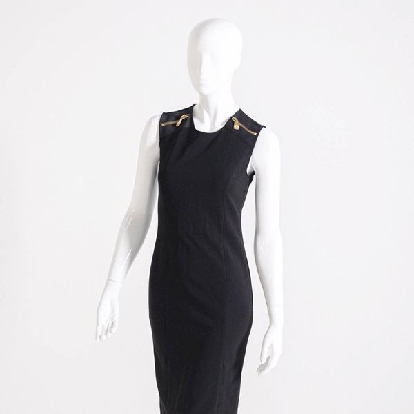 Gianni  Versace - Black Sheath Dress "Medusa" Gianni Versace 2000s