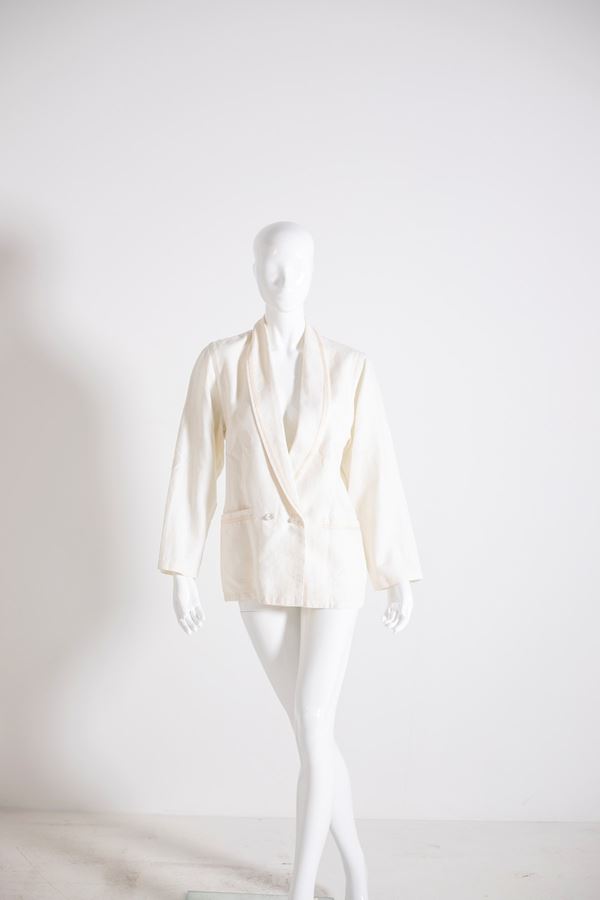 Gianni  Versace - Supreme Blazer in Linen by Gianni Versace