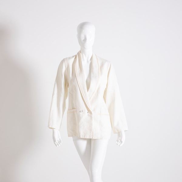 Gianni  Versace - Supreme Blazer in Linen by Gianni Versace