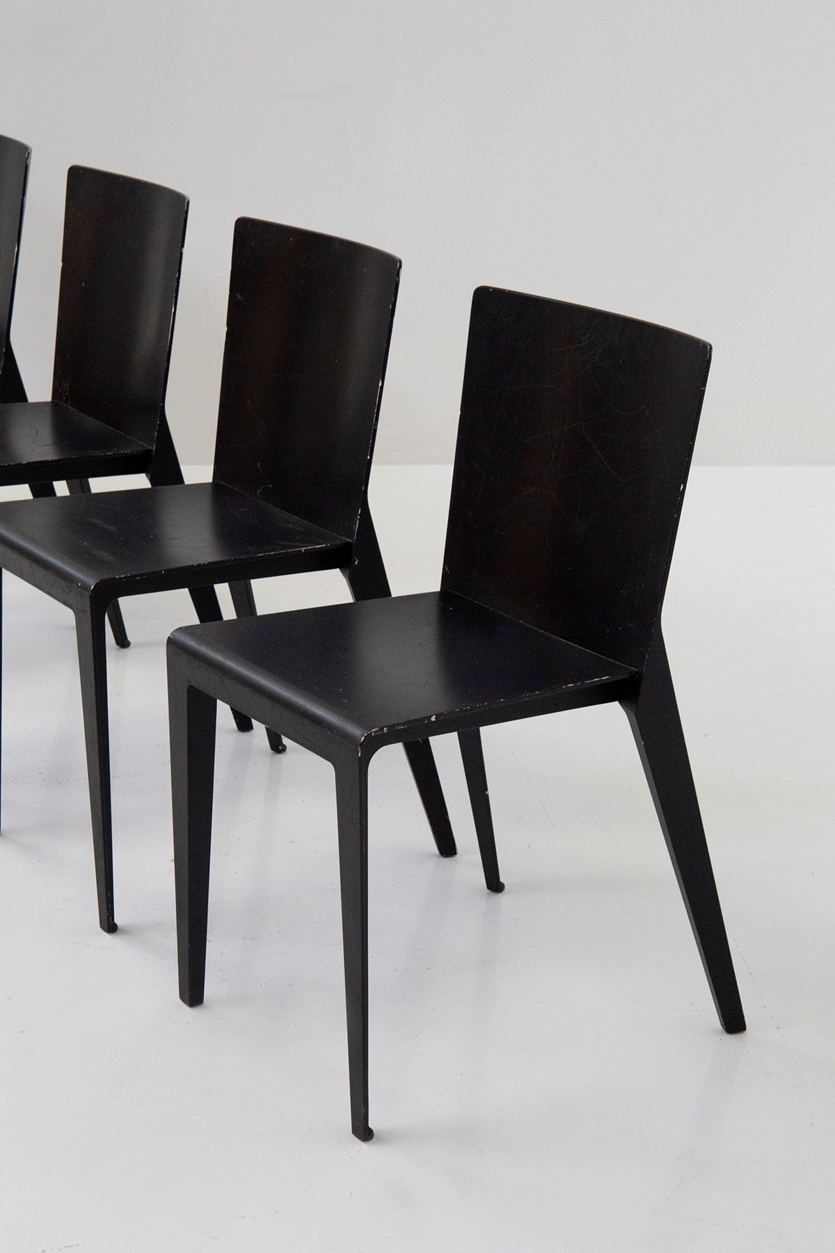 Hannes Wettstein - Set di Sedie Alfa per Molteni