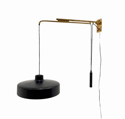 Gino Sarfatti For Arteluce Extendable Wall Lamp Mod. 194/n, 1950s