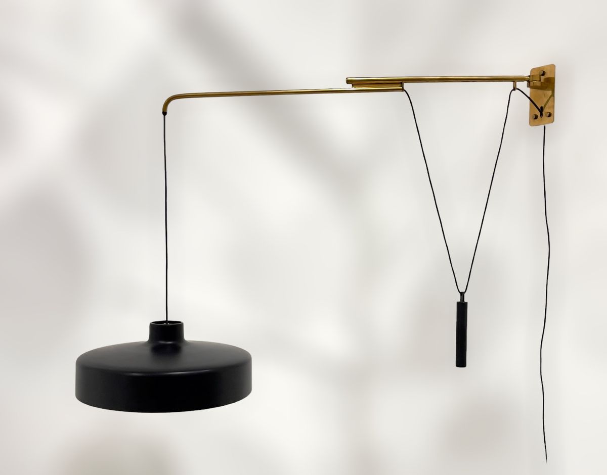 Gino Sarfatti For Arteluce Extendable Wall Lamp Mod. 194/n, 1950s