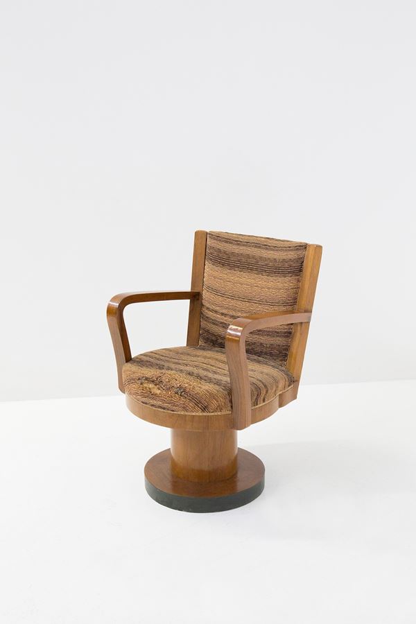 Piero Bottoni - Rationalist armchair (Attr)