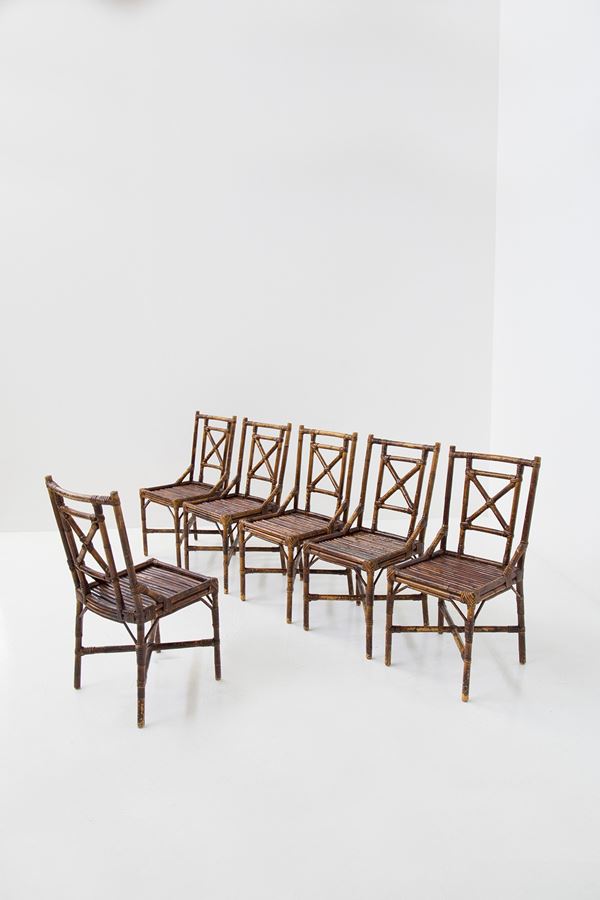 Vivai Del Sud - Set of Bamboo Chairs