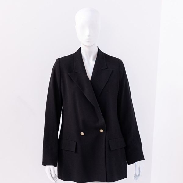 Rocco Barocco - Blazer nero elegante vintage Rocco Barocco