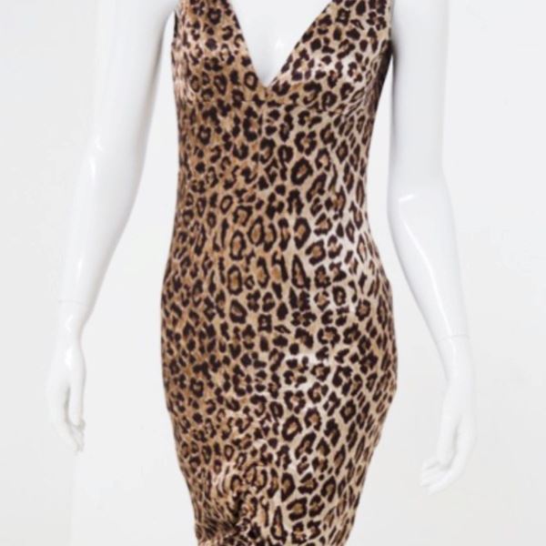 Stefano Gabbana - Mini abito D&G Vintage Leopard