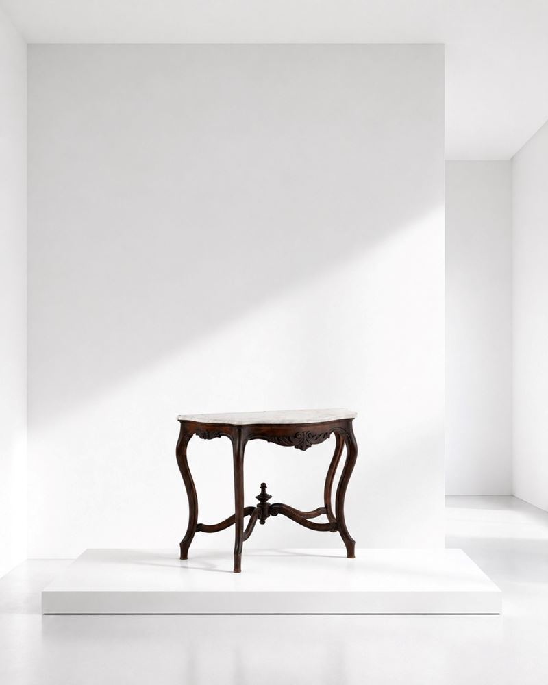 Manifattura Italiana - Console con Marmo