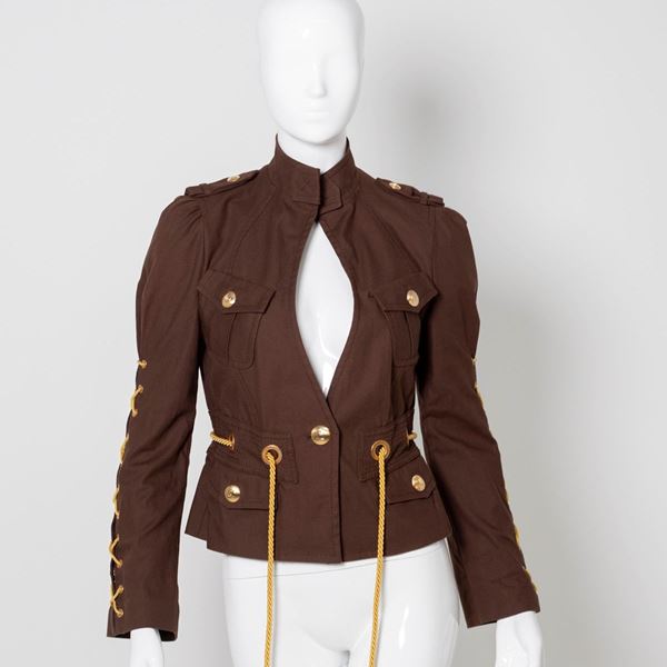 Emanuel Ungaro - Spring Jacket By Emanuel Ungaro, Original label from the early 2000s