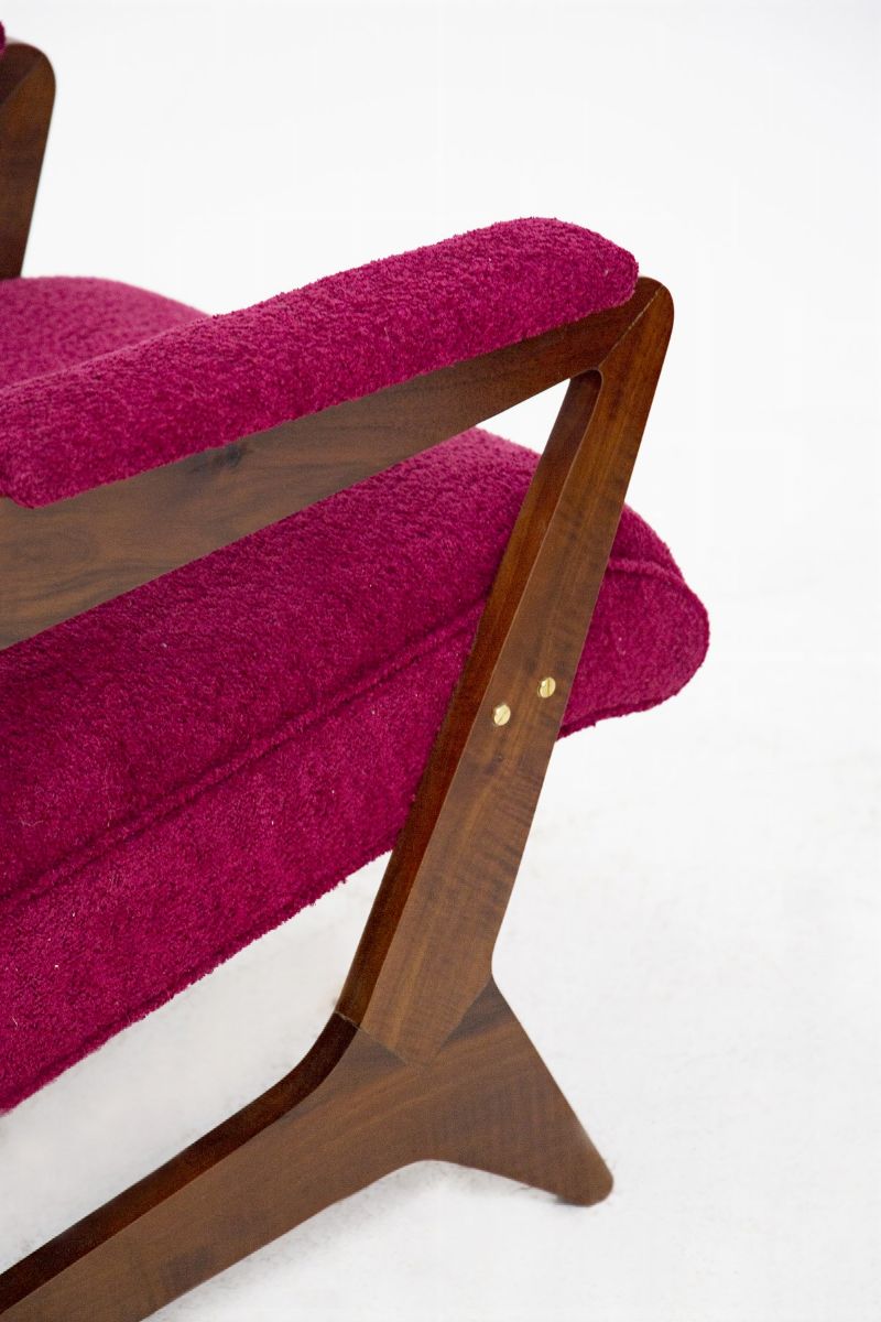 Pair Of Brazilian Armchairs Refurnished And Restored Of The