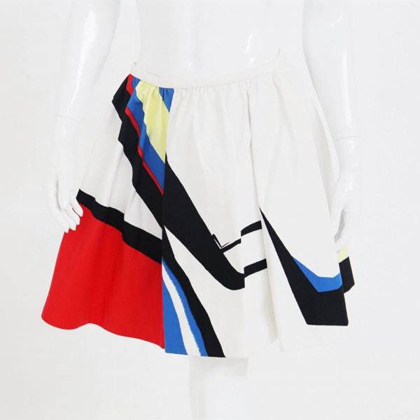 Prada - Gonna a pieghe Prada Vintage