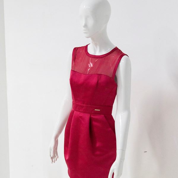 Elisabetta Franchi - Abito da cocktail fucsia Elisabetta Franchi