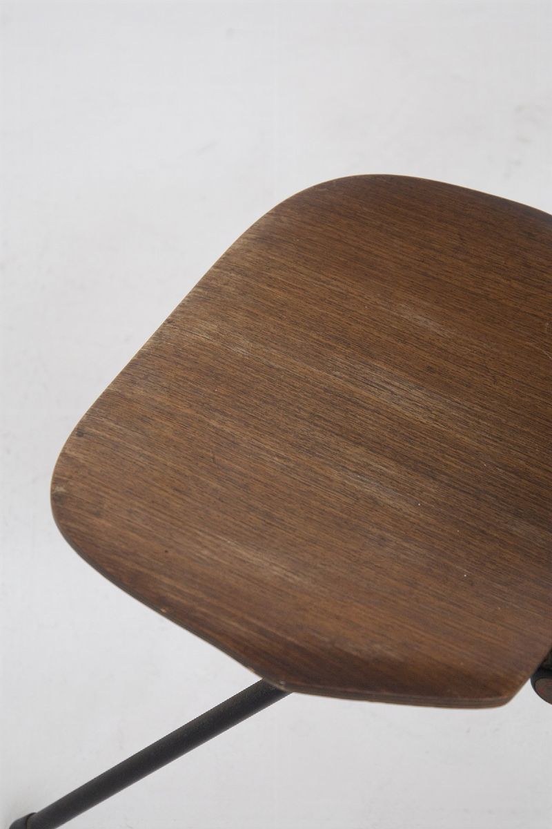 Four Folding Chairs By Osvaldo Borsani For Tecno