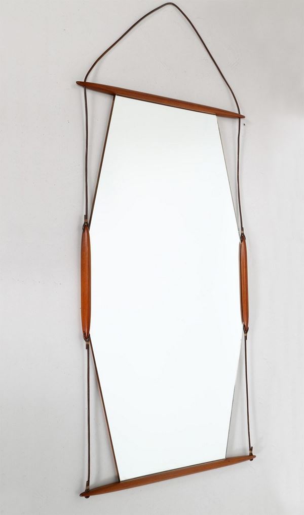 Ico Parisi - Wall mirror by Ico Parisi for MIM