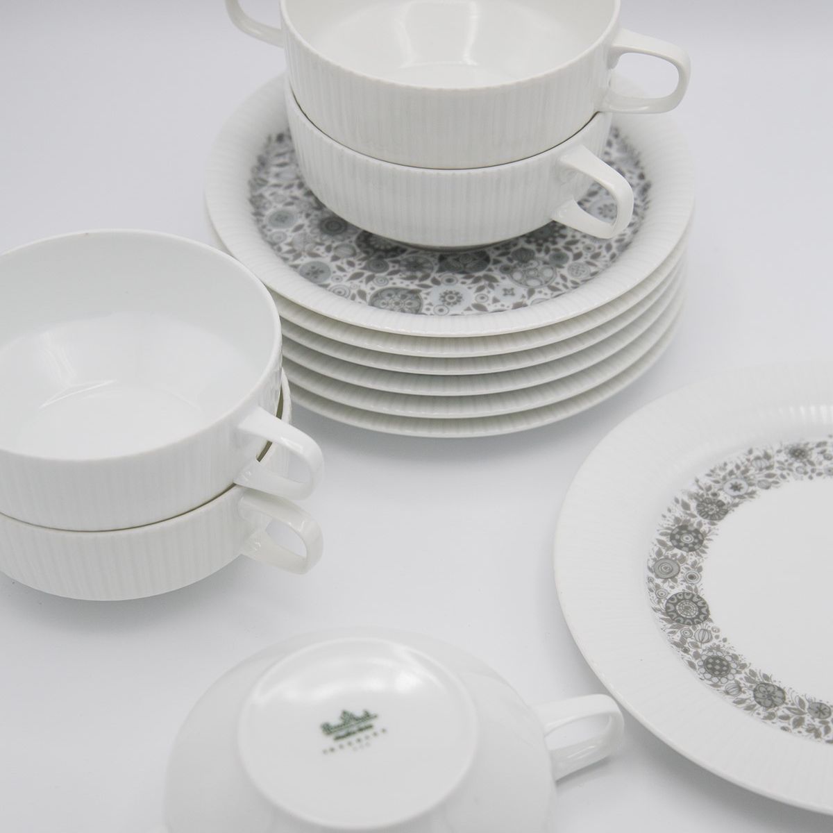 Tapio Wirkkala - Servizi da tè per Rosenthal in porcellana