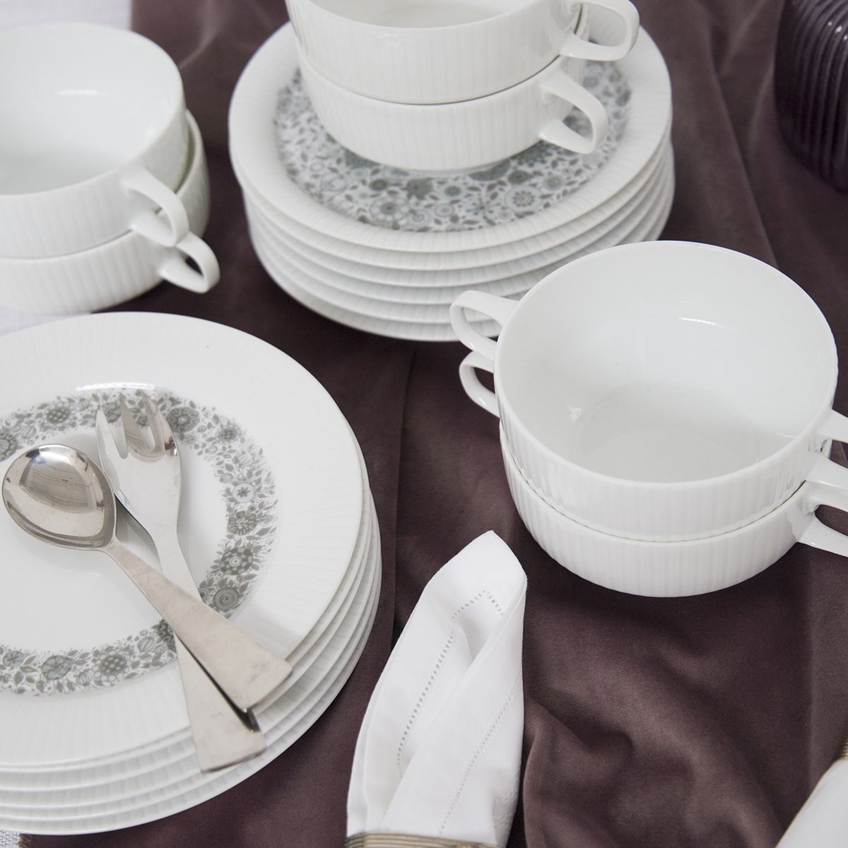 Tapio Wirkkala - Servizi da tè per Rosenthal in porcellana