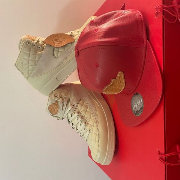Nike - Rare scarpe Nike Just Don x Air Jordan 2 Retro "Beach