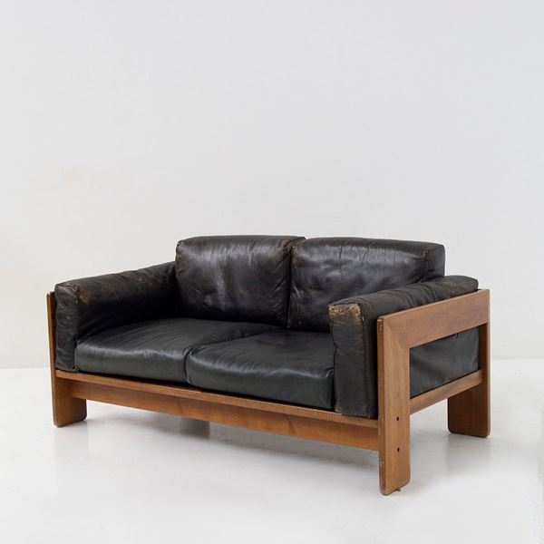 Afra &amp; Tobia Scarpa - 2-seater sofa model "Bastiano" by Afra & Tobia Scarpa