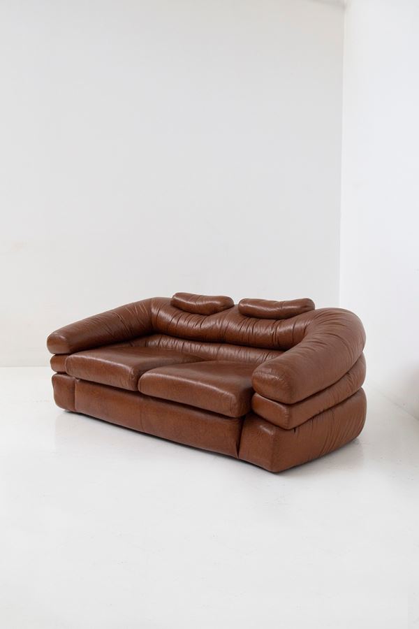 Jonathan De Pas,Paolo Lomazzi,Donato D'Urbino - 2-seater sofa mod. Straccio by De Pas, D. D'Urbino, P. Lomazzi for Zanotta